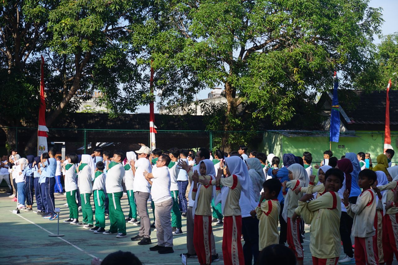 BPMP NTB Meriahkan Pagi Ceria Serentak dalam Rangka Hari Anak Nasional
