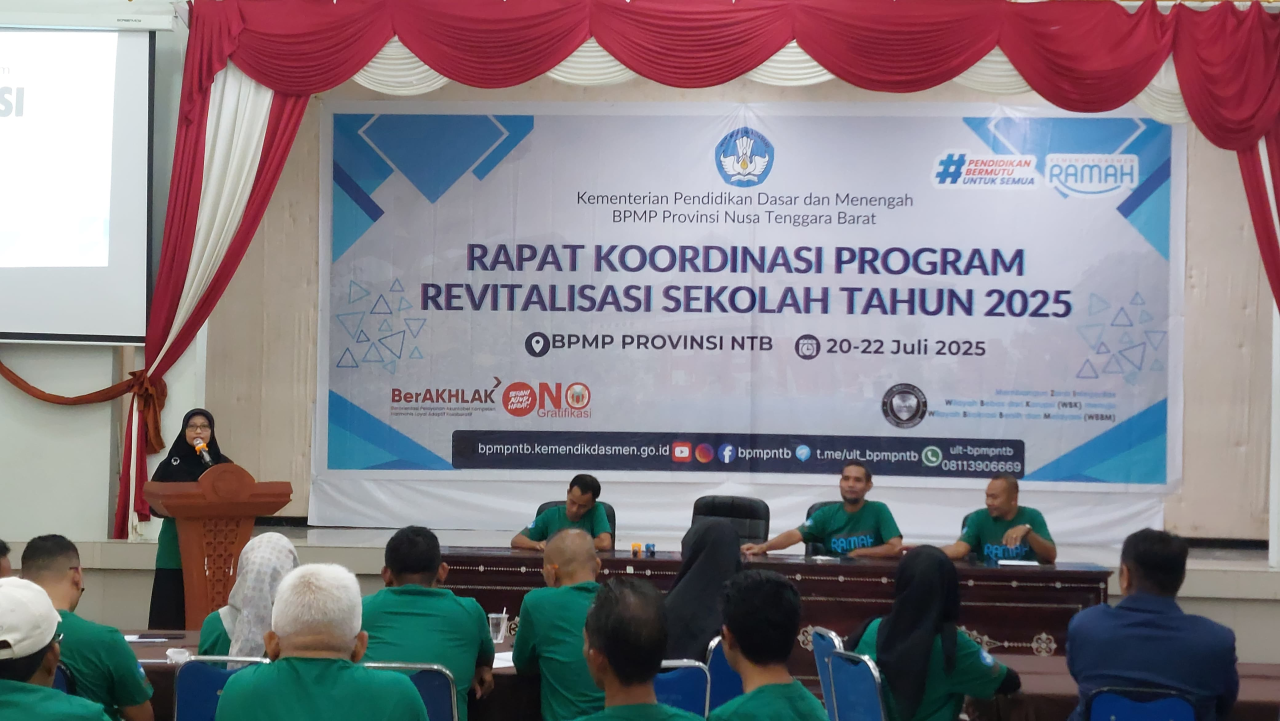 BPMP NTB Gelar Rapat Koordinasi Program Revitalisasi Sekolah Tahun 2025: Menuju Pendidikan yang Lebih Bermutu dan Inklusif