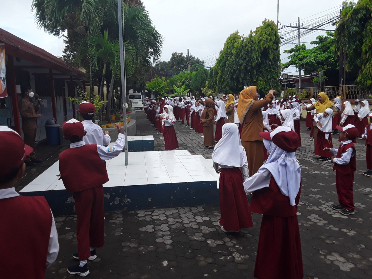Pagi Ceria Sambut Semester Baru, BPMP NTB Lakukan Pemantauan di Sekolah