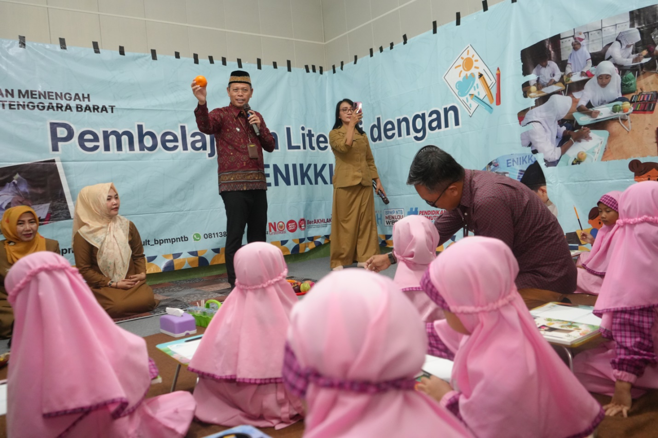 BPMP Provinsi NTB Hadirkan Layanan SULING, Perkuat Literasi PAUD di Kelurahan Pejeruk