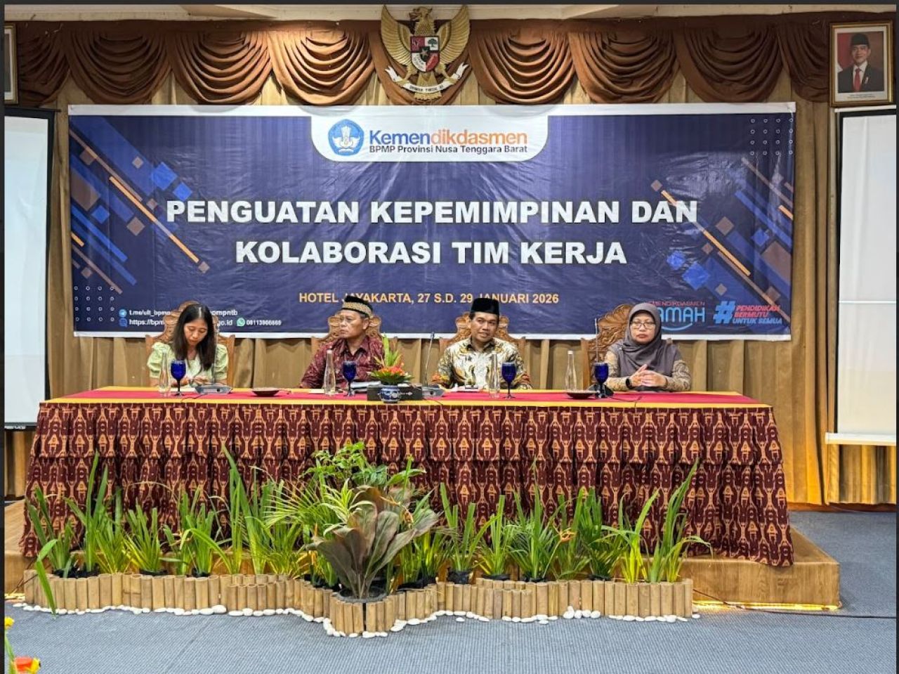 BPMP NTB Perkuat Kepemimpinan dan Kolaborasi Tim Kerja