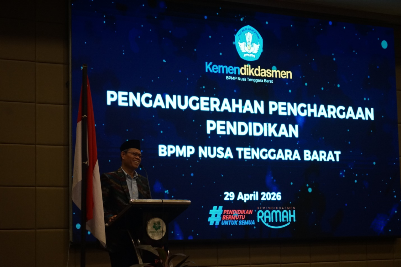 BPMP NTB Anugerahkan Penghargaan Pendidikan 2026
