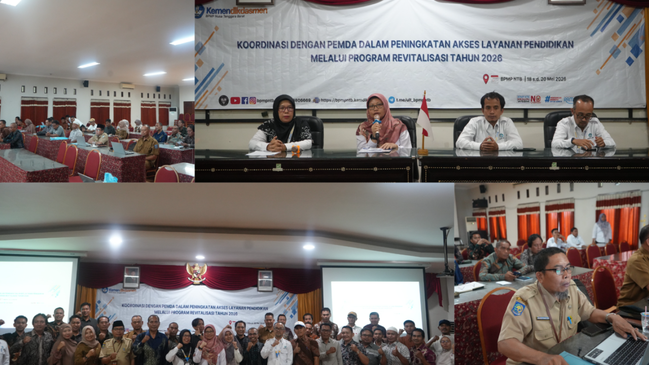 BPMP NTB Dorong Akses Pendidikan Berkualitas melalui Revitalisasi