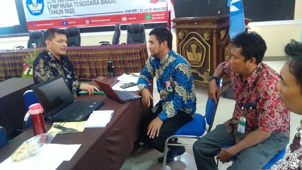 Kuatkan SDM, LPMP NTB Laksanakan Bimtek SPI