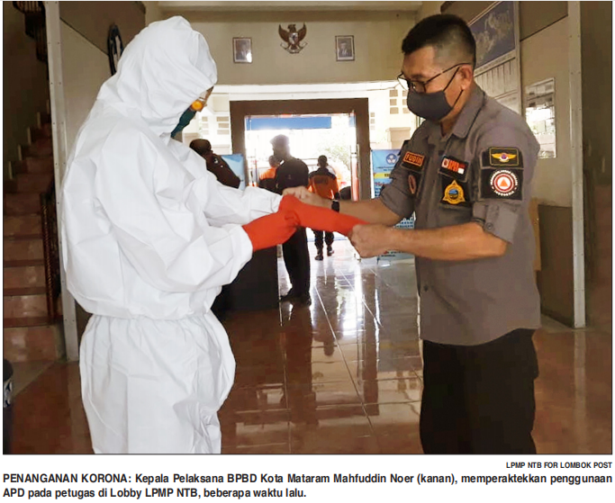 Tangkal Korona,  LPMP NTB Turun Tangan Jadi Tempat  Pasien dan  Tenaga Medis