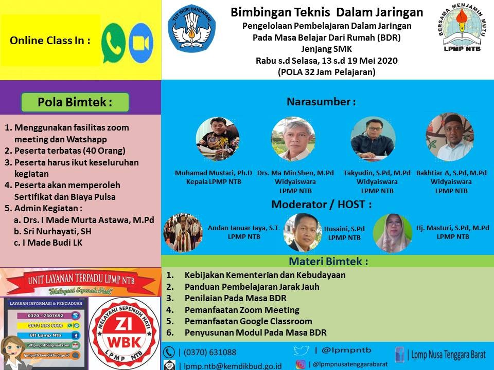 PENGELOLAAN PEMBELAJARAN  PADA MASA BDR, SMK BISA-HEBAT!