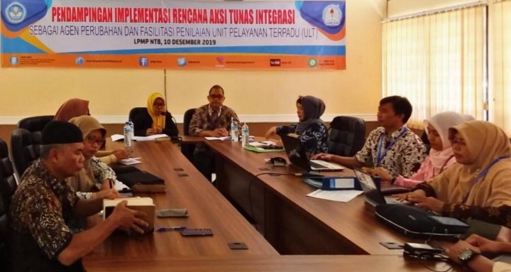 ULT LPMP NTB MENDUDUKI PERINGKAT PERTAMA DALAM  KUALIATAS PELAYANAN PUBLIK