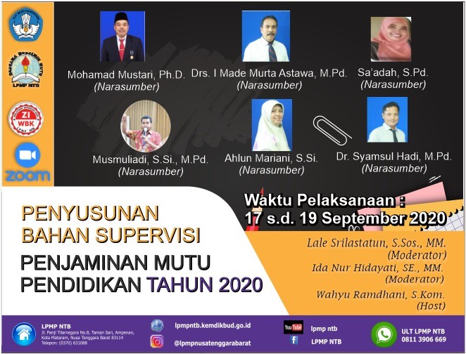 PENYUSUNAN BAHAN SUPERVISI MUTU PENDIDIKAN