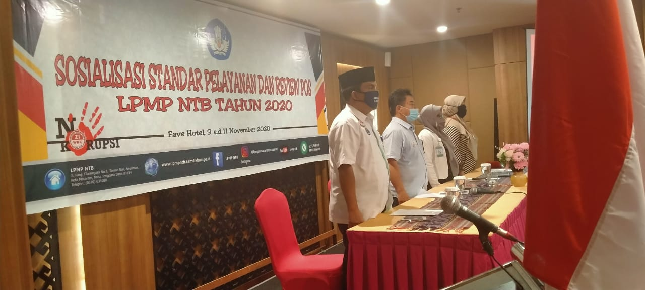 LPMP NTB Laksanakan Sosialisai SP dan Review POS