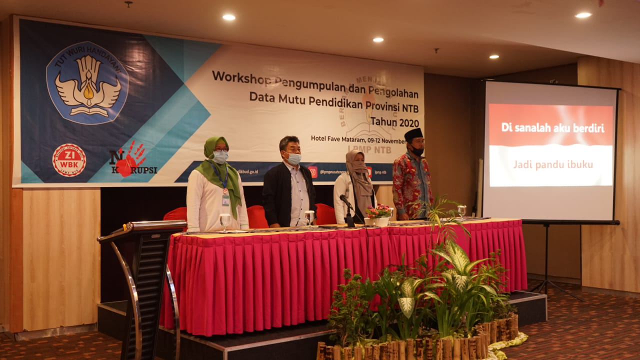 LPMP NTB Selenggarakan Workshop Pengumpulan dan Pengolahan Data Mutu Pendidikan