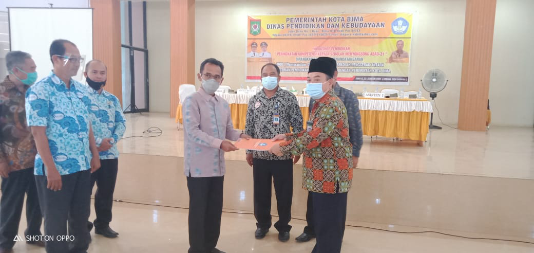 KOORDINASI LPMP NTB DENGAN PEMERINTAH DAERAH KOTA BIMA TENTANG SEKOLAH PENGGERAK