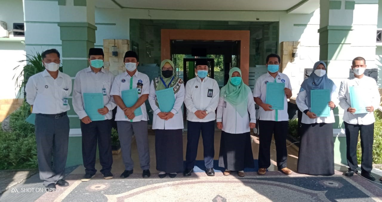 PEMBENTUKAN TIM KERJA PEMBANGUNAN ZI-WBK/WBBM TAHUN 2021
