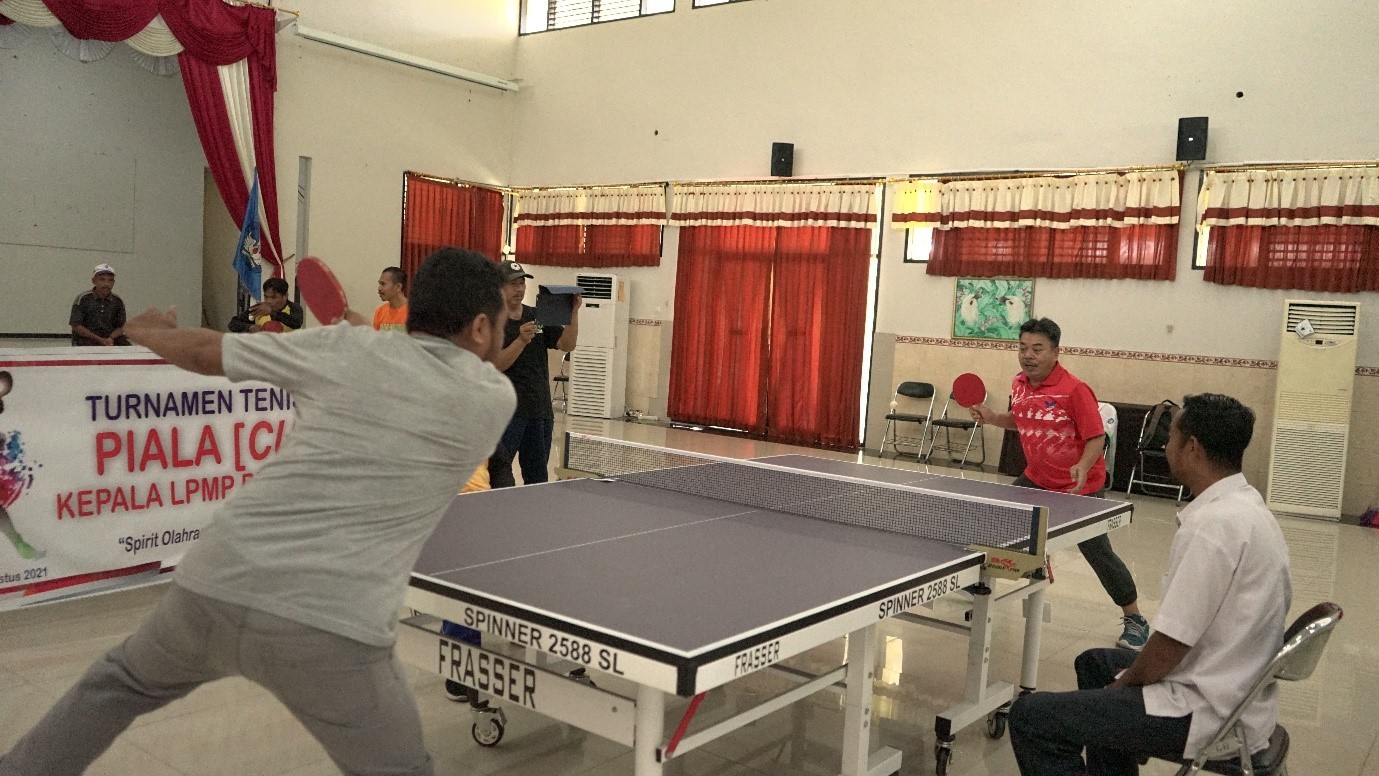 Turnamen Tenis Meja, Piala (CUP 2) Kepala LPMP NTB