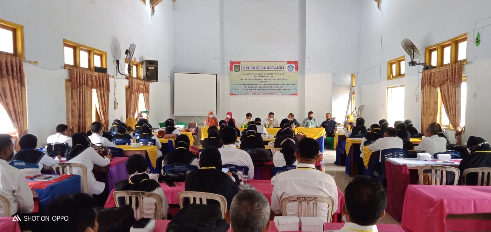 LPMP NTB Melaksanakan Seleksi Substansi Calon Kepala Sekolah Kota Bima