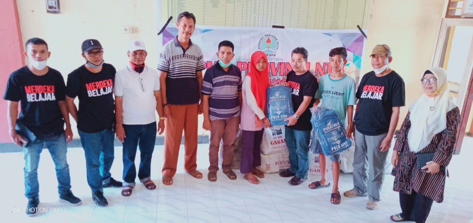 LPMP PROVINSI NTB PEDULI KEBAKARAN BIMA