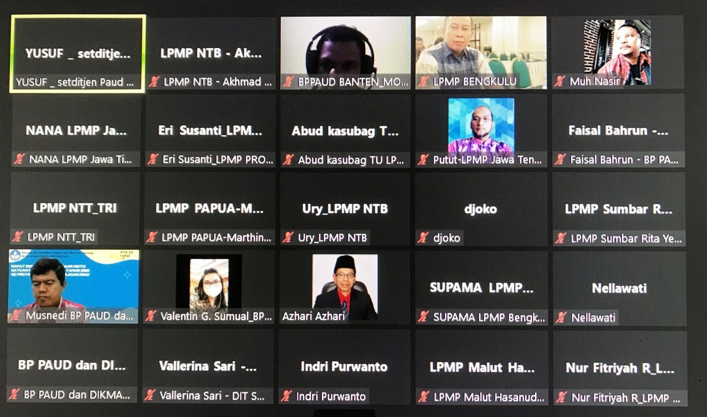Rapat Koordinasi PMO Pusat Dan Daerah: Laporan PA Harus Segera Ditindaklanjuti