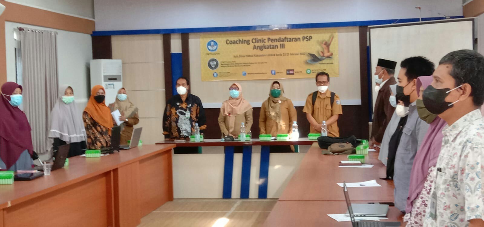 LPMP PROVINSI NTB LAKSANAKAN COACHING CLINIC  PENDAFTARAN PSP ANGKATAN III