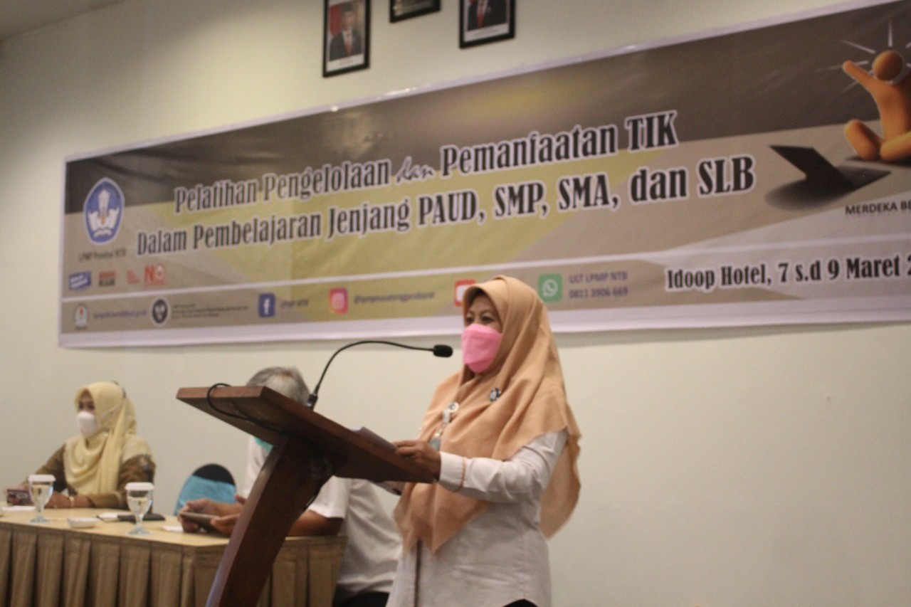 LPMP NTB Latih Pengelolan TIK bagi 166 Kepala Sekolah Penggerak