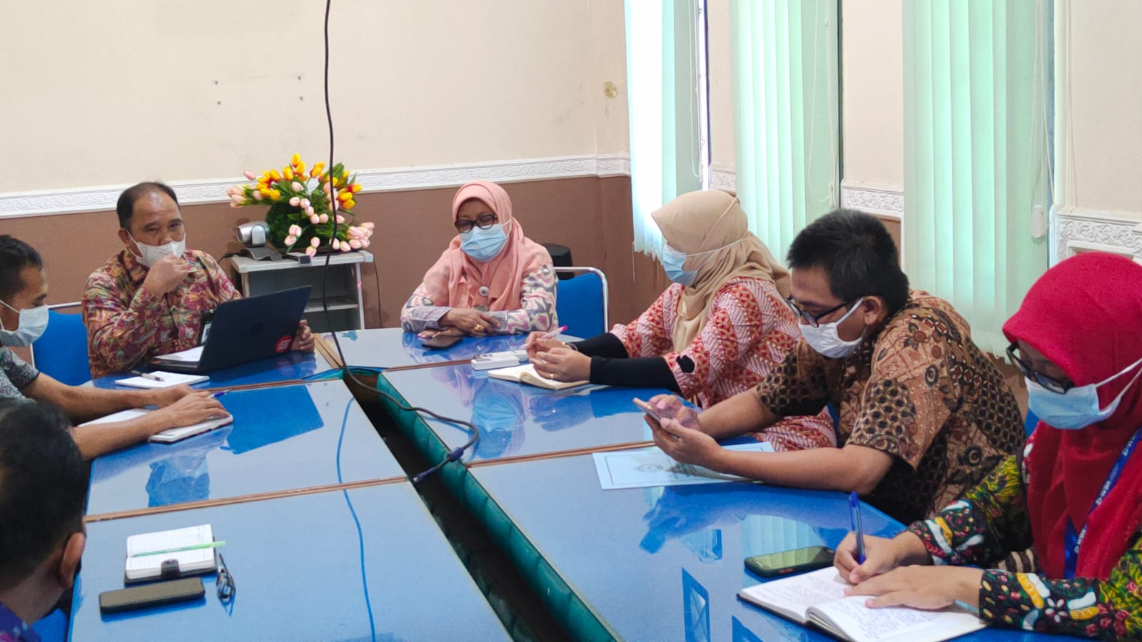 Kepala Kantor Bahasa NTB Silaturahmi Ke LPMP NTB