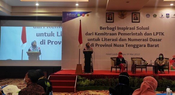 Upaya Tingkatkan Literasi Dan Numerasi, BPMP Provinsi NTB Paparkan Hasil Rapor  Pendidikan Dalam Acara Kemitraan Lintas Organisasi