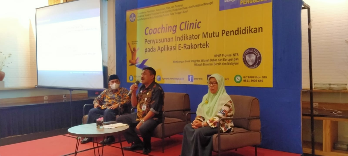 Pastikan Ketercapaian IKU Pendidikan, BPMP NTB Selenggarakan Coaching Clinic