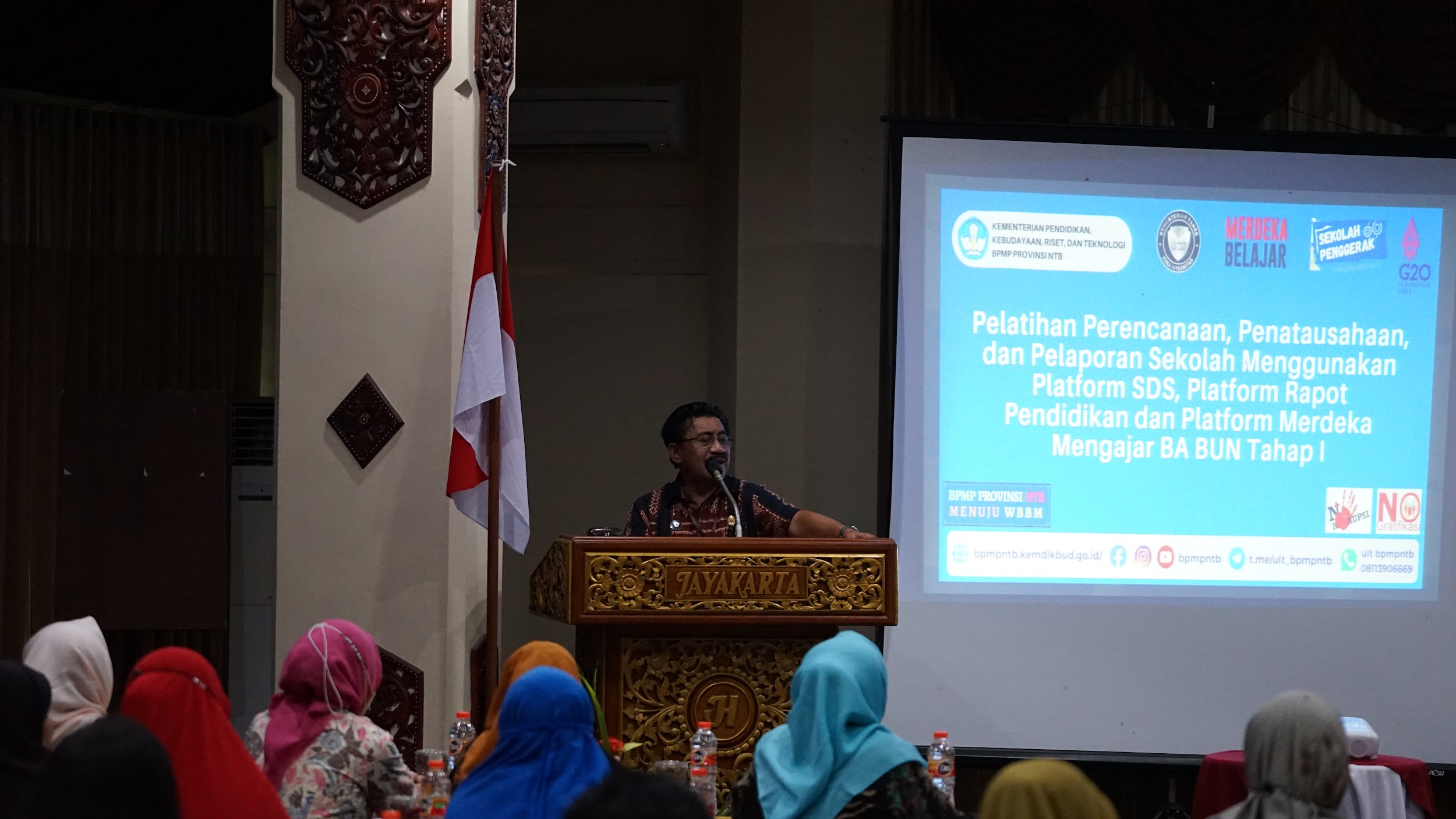 Percepat Digitalisasi Sekolah, BPMP NTB Selenggarakan Pelatihan Platform Digital Bagi Sekolah Penggerak