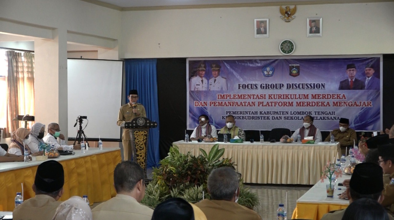 Pemda Lombok Tengah Apresiasi Implementasi Kurikulum Merdeka di Sekolah