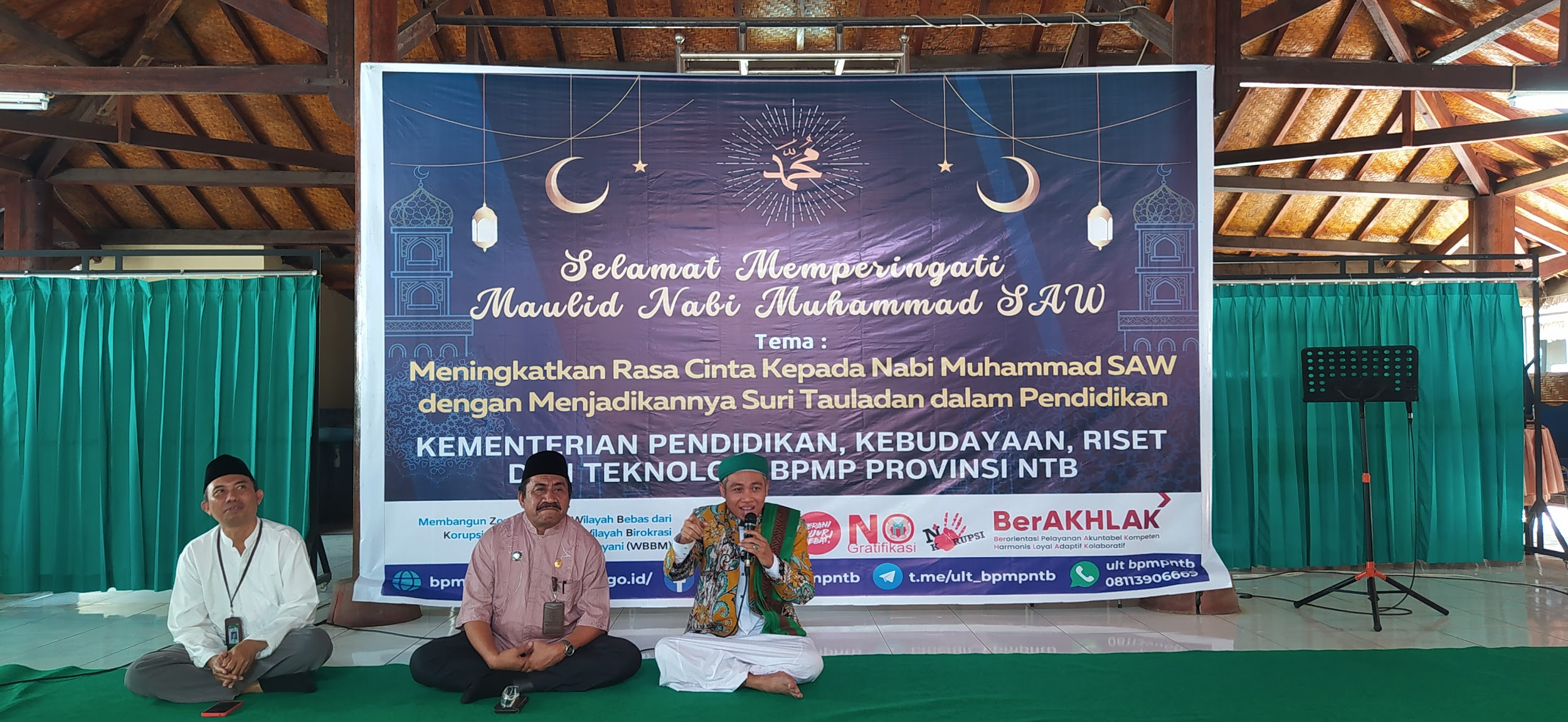 BPMP NTB Gelar Peringatan Maulid Nabi Muhammad SAW 1444 H/2022 M