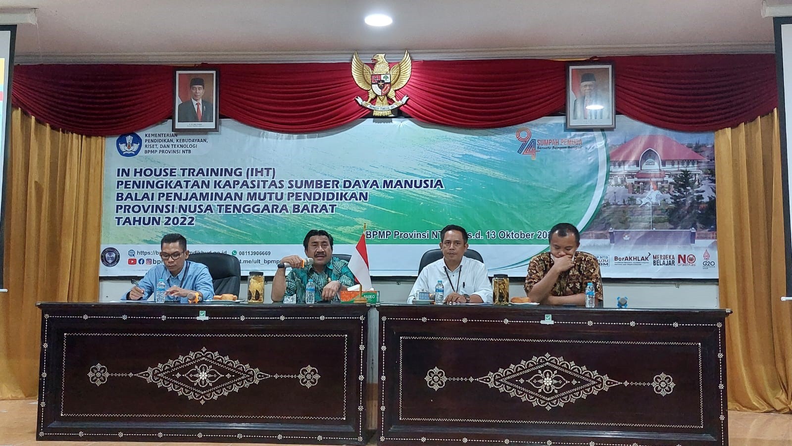 Sukseskan Merdeka Belajar, BPMP NTB Selenggarakan IHT Peningkatan Kapasitas SDM