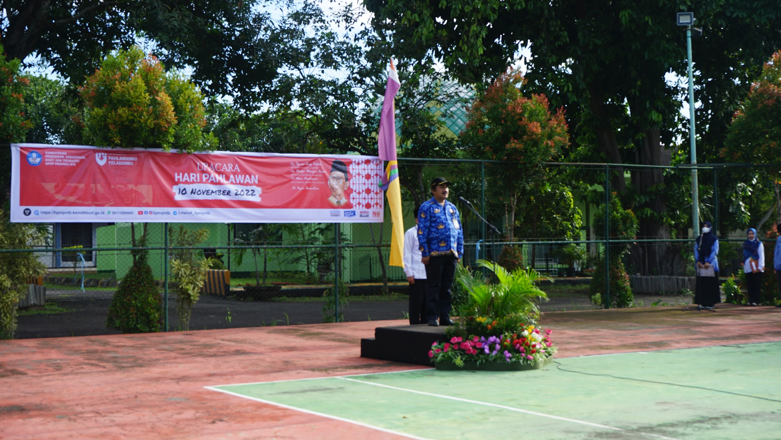BPMP NTB Selenggarakan Upacara Bendera Peringatan Hari Pahlawan 10 November