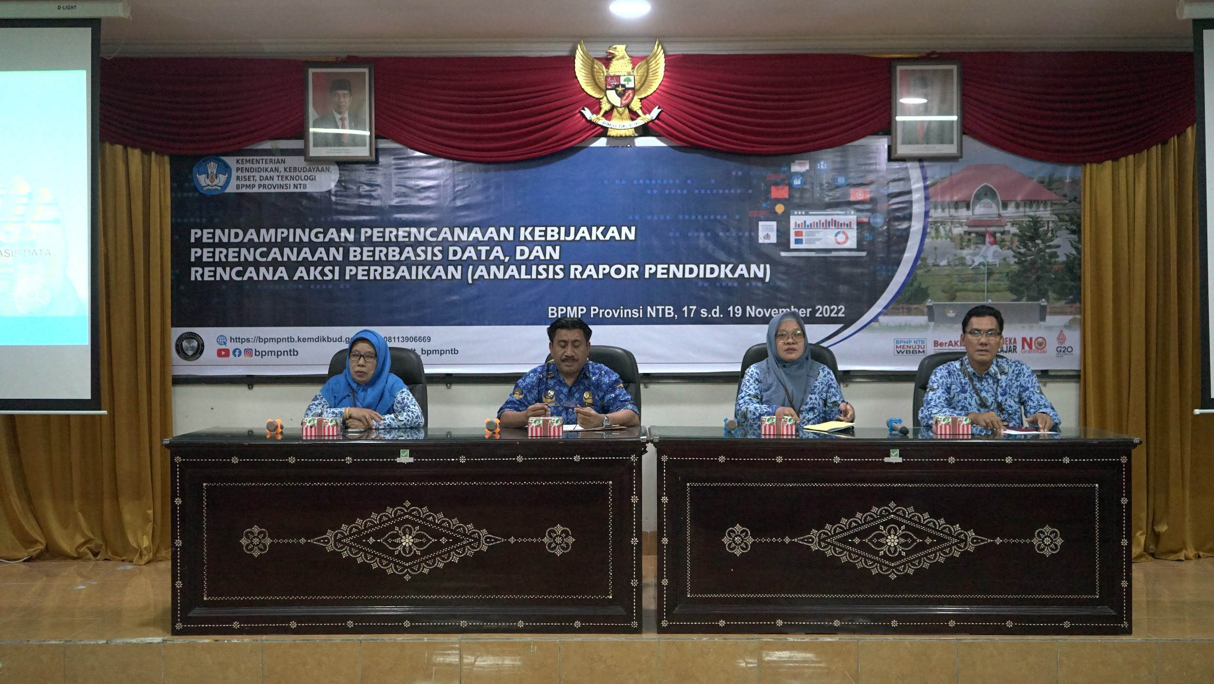 BPMP NTB  Dampingi Daerah Manfaatkan Rapor Pendidikan Dalam Menyusun Perencanaan Program Dan Kebijakan