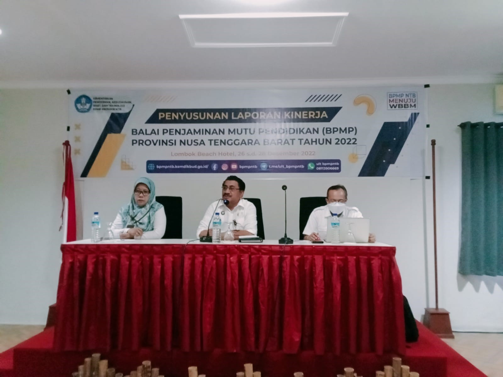 Tingkatkan Kualitas SAKIP, BPMP NTB Selenggarakan  Penyusunan Laporan Kinerja Tahun 2022