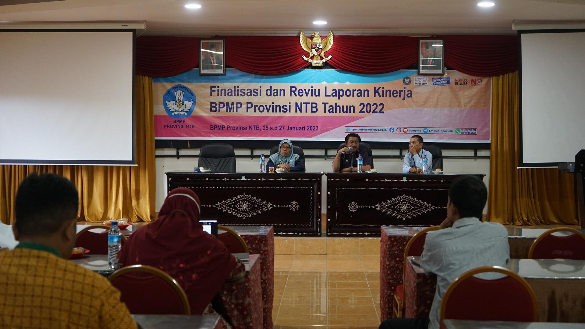 Kepala BPMP NTB: Meningkatkan Akuntabilitas Adalah Bagian Dari Tugas Lembaga