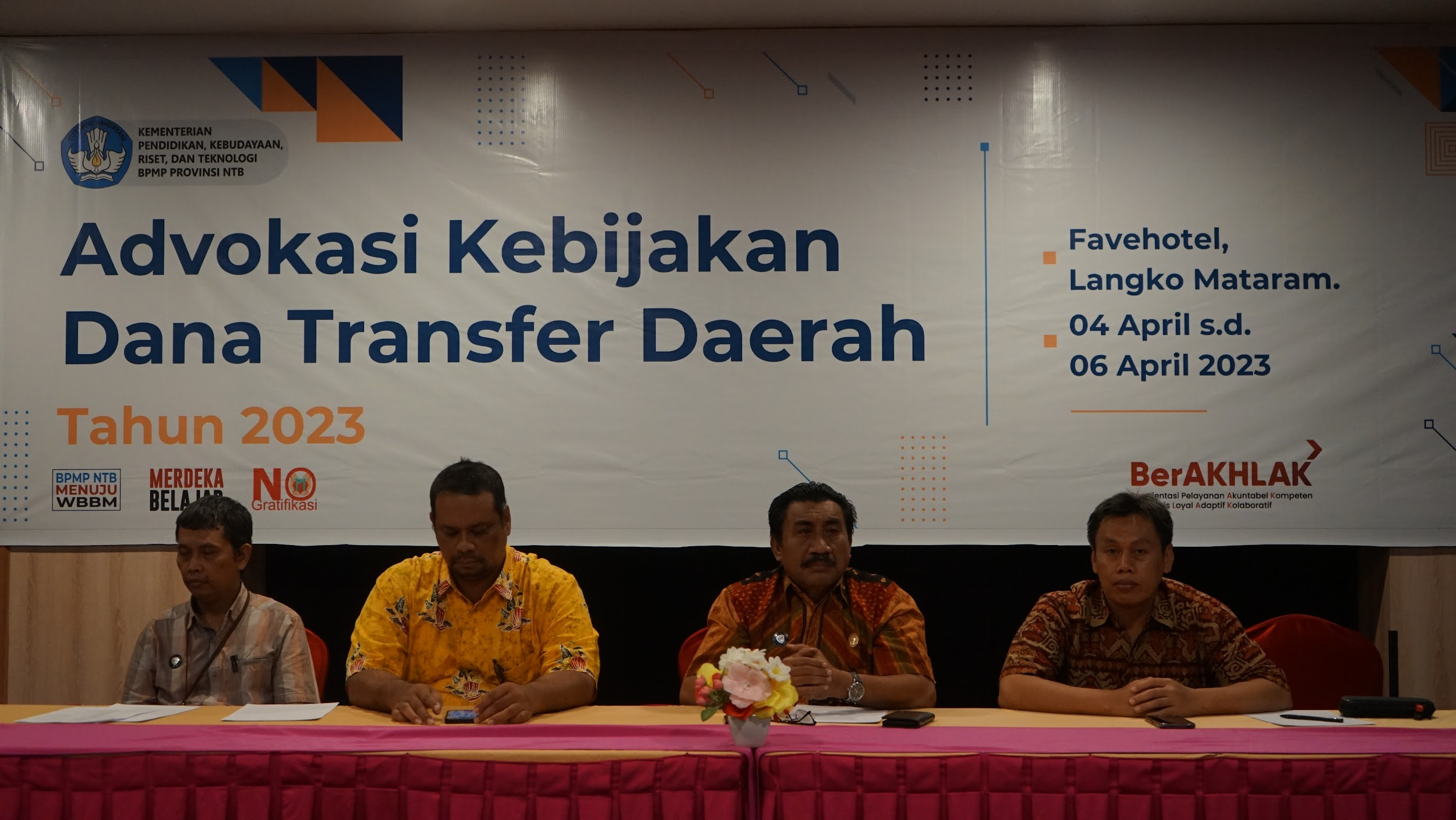 Percepat Penyaluran BOSP, BPMP NTB Selenggarakan Advokasi Kebijakan Dana Transfer Daerah
