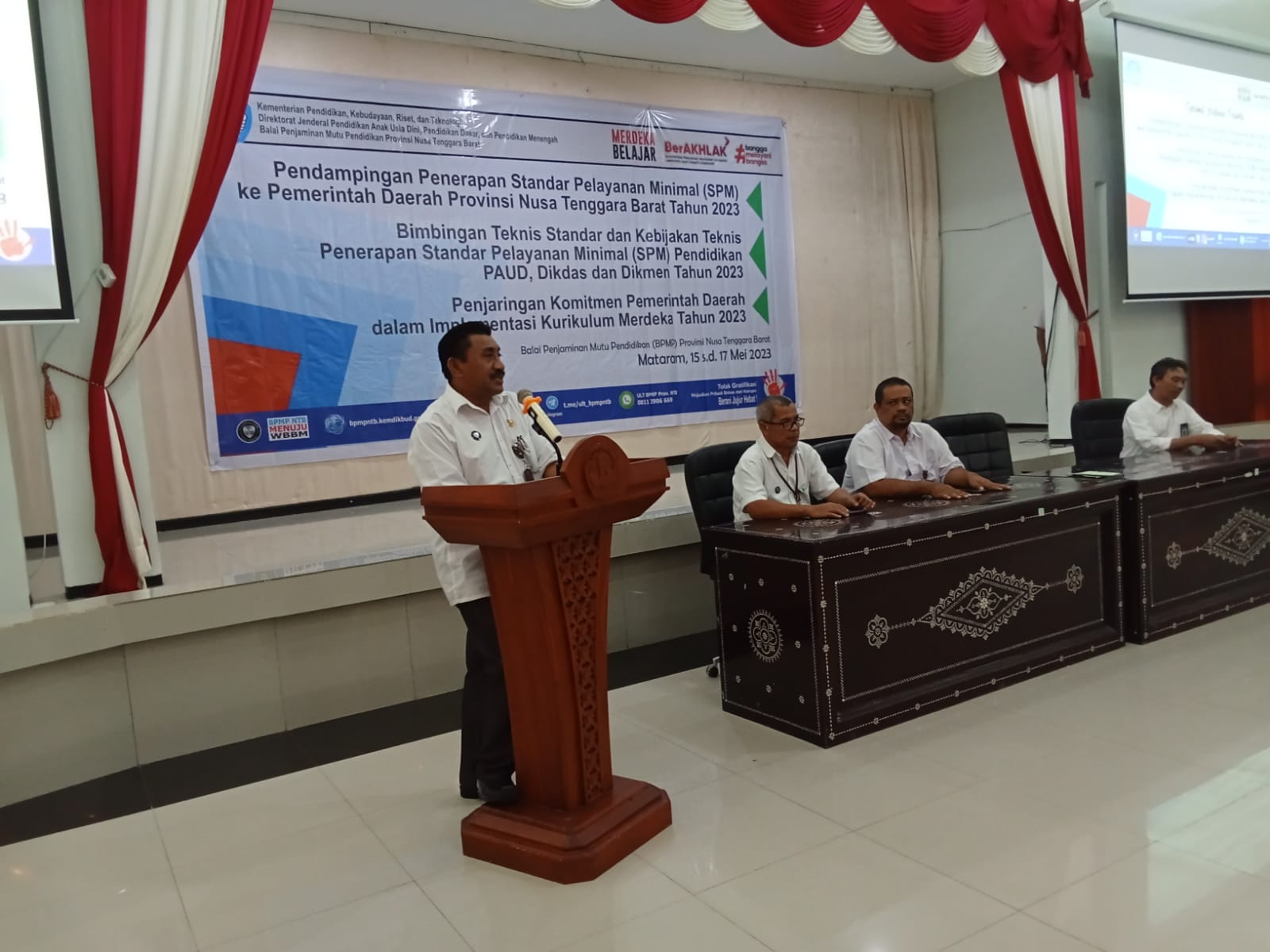 Pastikan Ketercapaian IKU Pendidikan, BPMP NTB Selenggarakan Bimtek dan Pendampingan Penerapan SPM