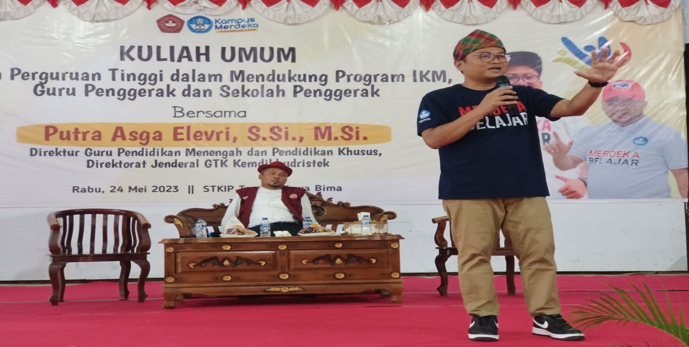 BPMP, BGP, dan GTK Kemendikbudristek Gelar Kuliah Umum di Kabupaten Bima untuk Meningkatkan Kesadaran Merdeka Belajar