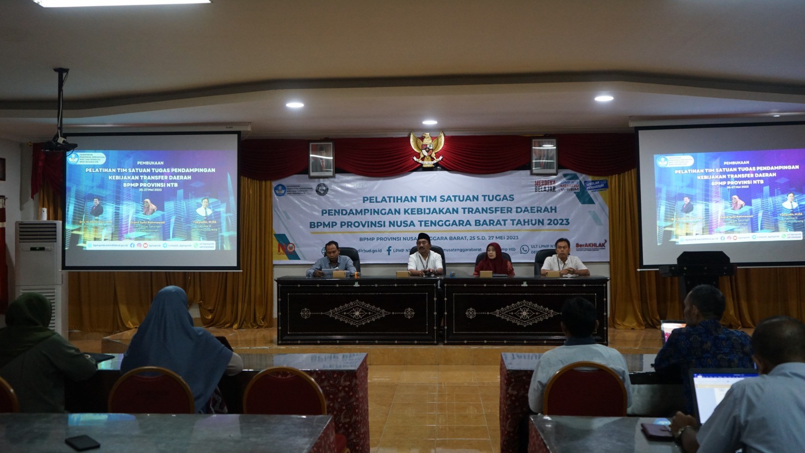 Perkuat Tim Advokasi BOSP, BPMP NTB Latih Tim Satgas Pendampingan Transfer Daerah