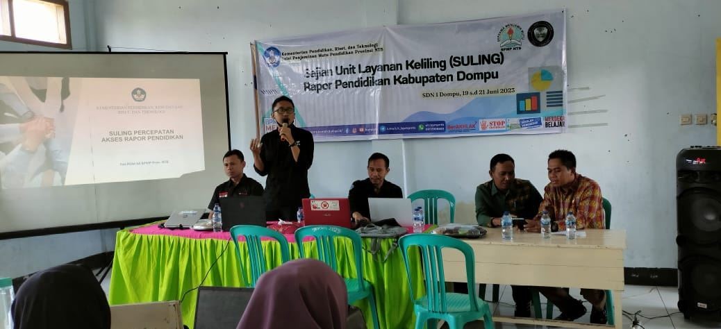 BPMP NTB dan Dinas Pendidikan Dompu Gelar Suling Akun belajar.id bagi Guru