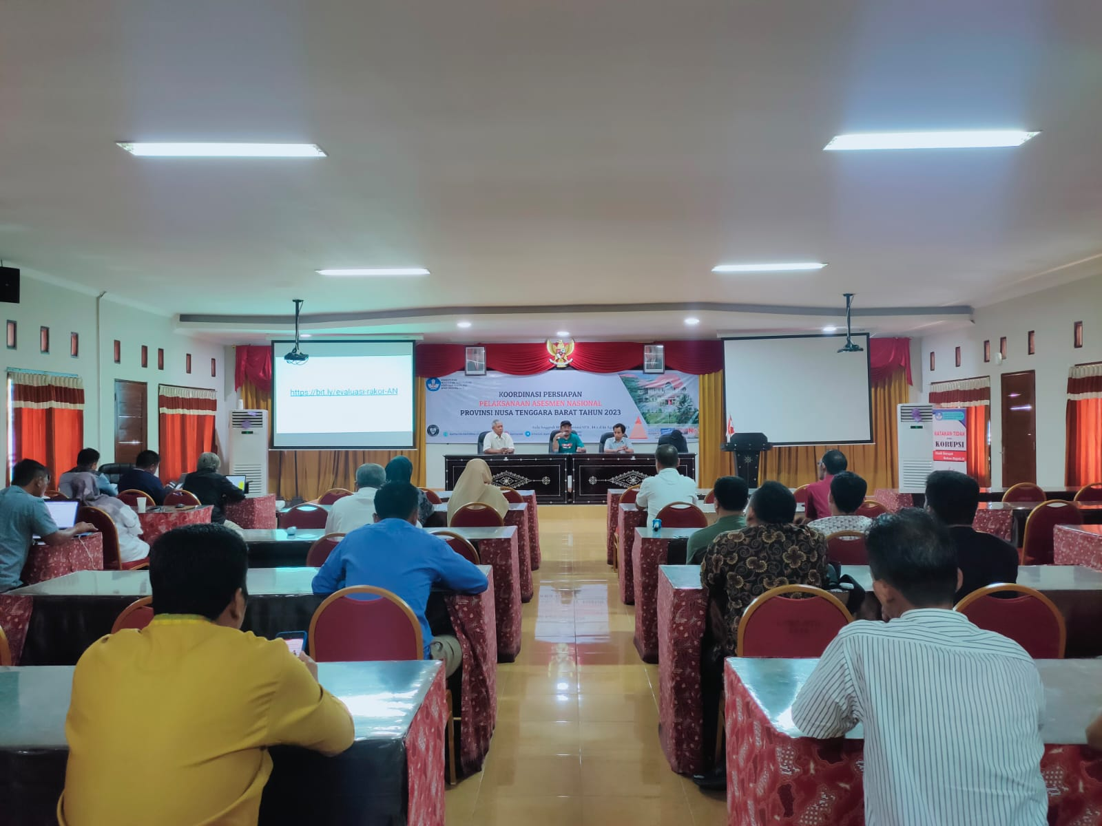 Persiapkan Pelaksanaan Asesmen Nasional Tahun 2023, BPMP Provinsi NTB Selenggarakan Rapat Koordinasi