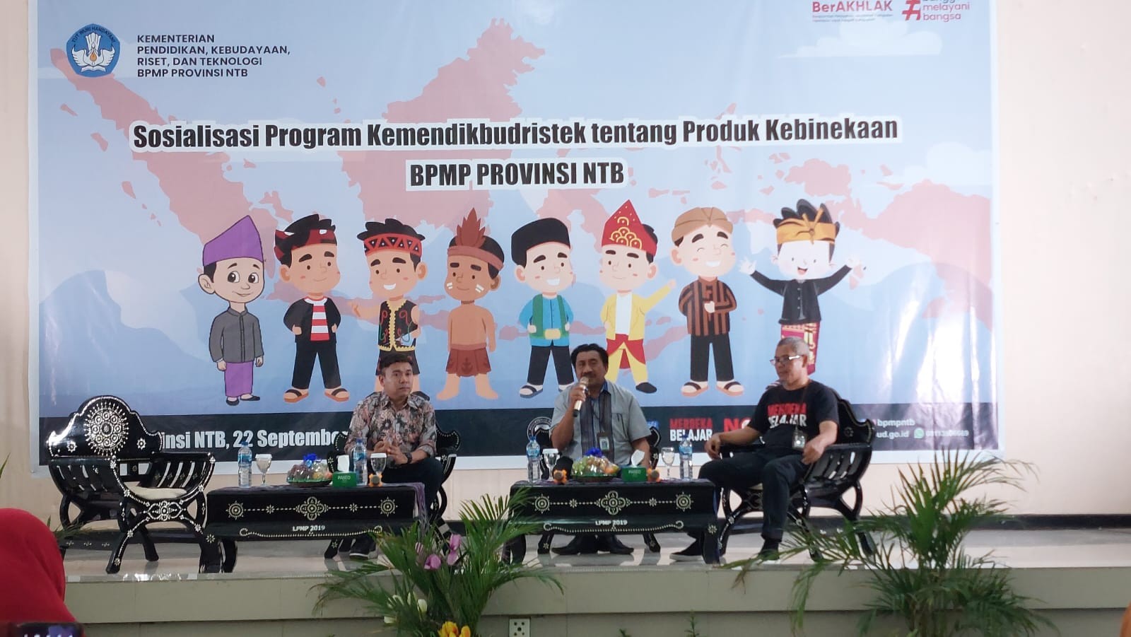 Perkuat Iklim Kebinekaan, BPMP NTB Sosialisasikan Produk Kebinekaan