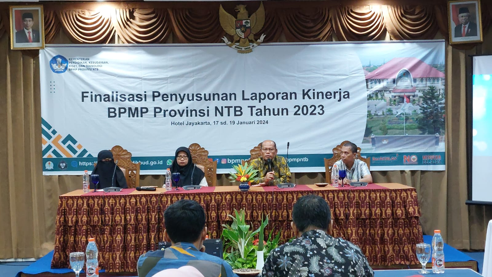 Tingkatkan Kinerja dan Akuntabilitas, BPMP NTB Selenggarakan Kegiatan Finalisasi Penyusunan Laporan Kinerja BPMP Provinsi NTB Tahun 2023