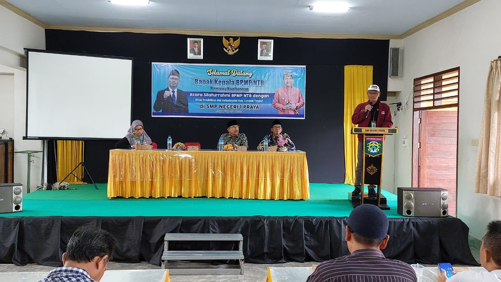 BPMP NTB Mempererat Kolaborasi Pendidikan dengan Dinas Pendidikan Lombok Tengah