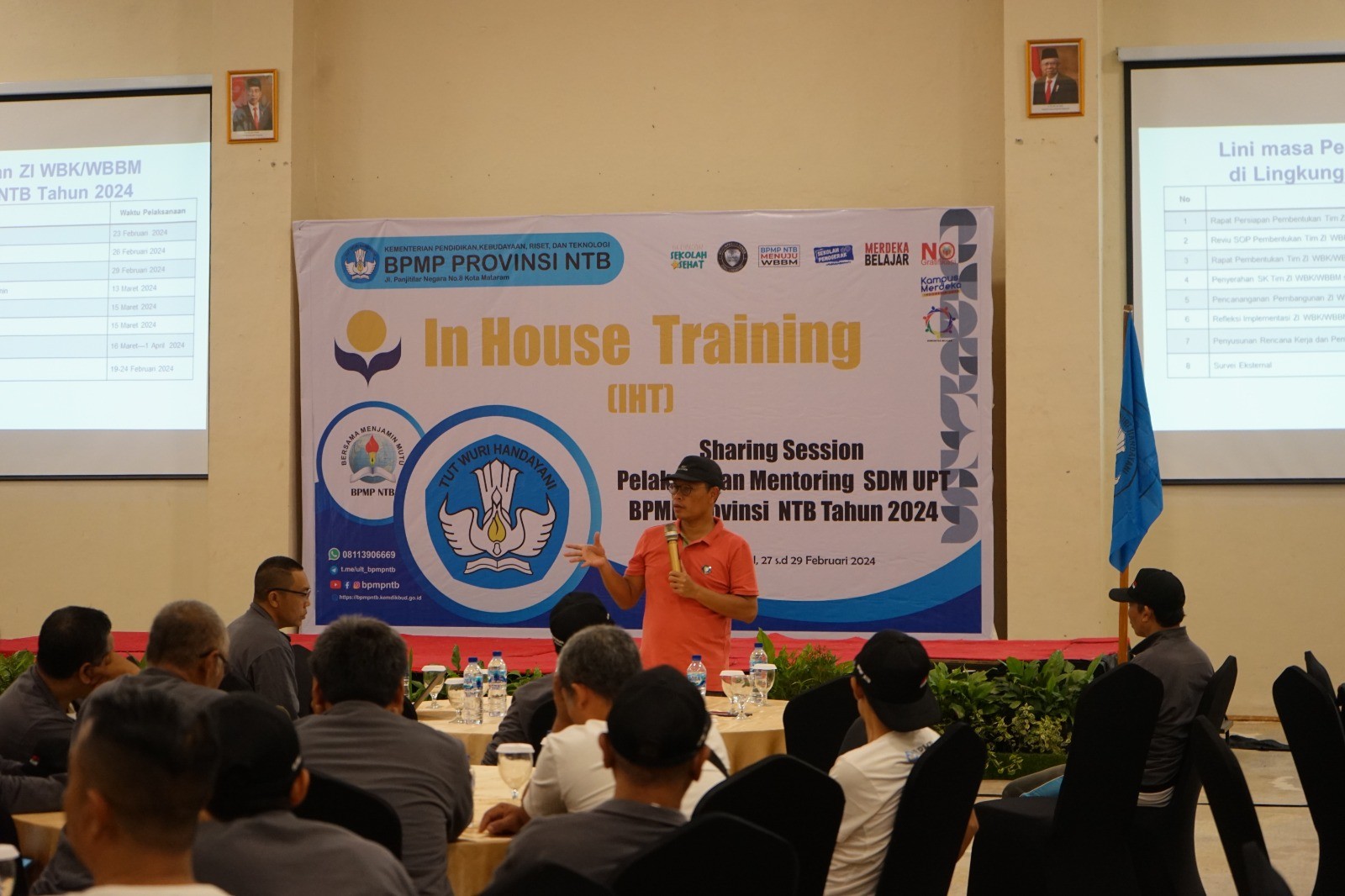 BPMP NTB Gelar In House Training untuk Peningkatan Kualitas SDM Internal