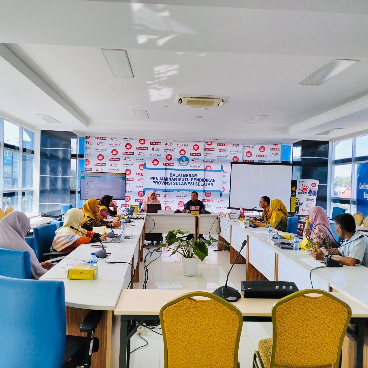 BPMP NTB Dampingi BBPMP Sulsel dalam Mencapai Predikat Zona Integritas Wilayah Bebas dari Korupsi