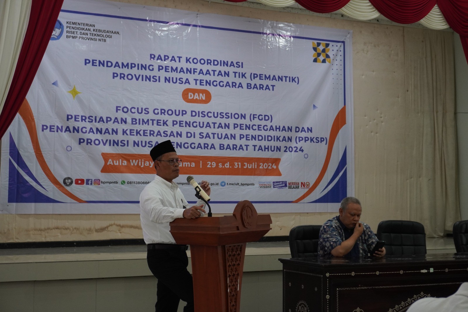 BPMP NTB laksanakan Rakor Pemantik dan FGD Persiapan Bimtek PPKSP di Provinsi NTB Tahun 2024