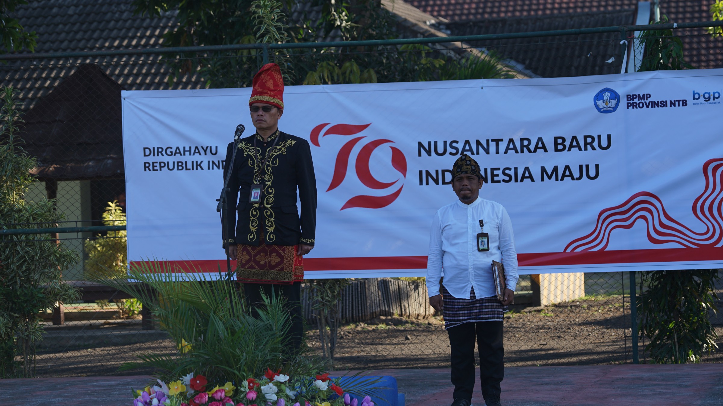 Upacara Peringatan HUT RI di BPMP NTB: Menguatkan Semangat Gotong Royong untuk Indonesia Maju