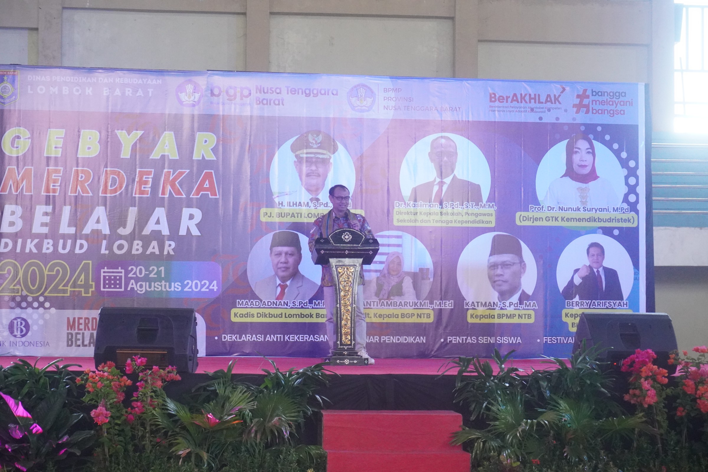 Gebyar Merdeka Belajar 2024 di Kabupaten Lombok Barat: Ajang Apresiasi dan Kolaborasi Pendidikan