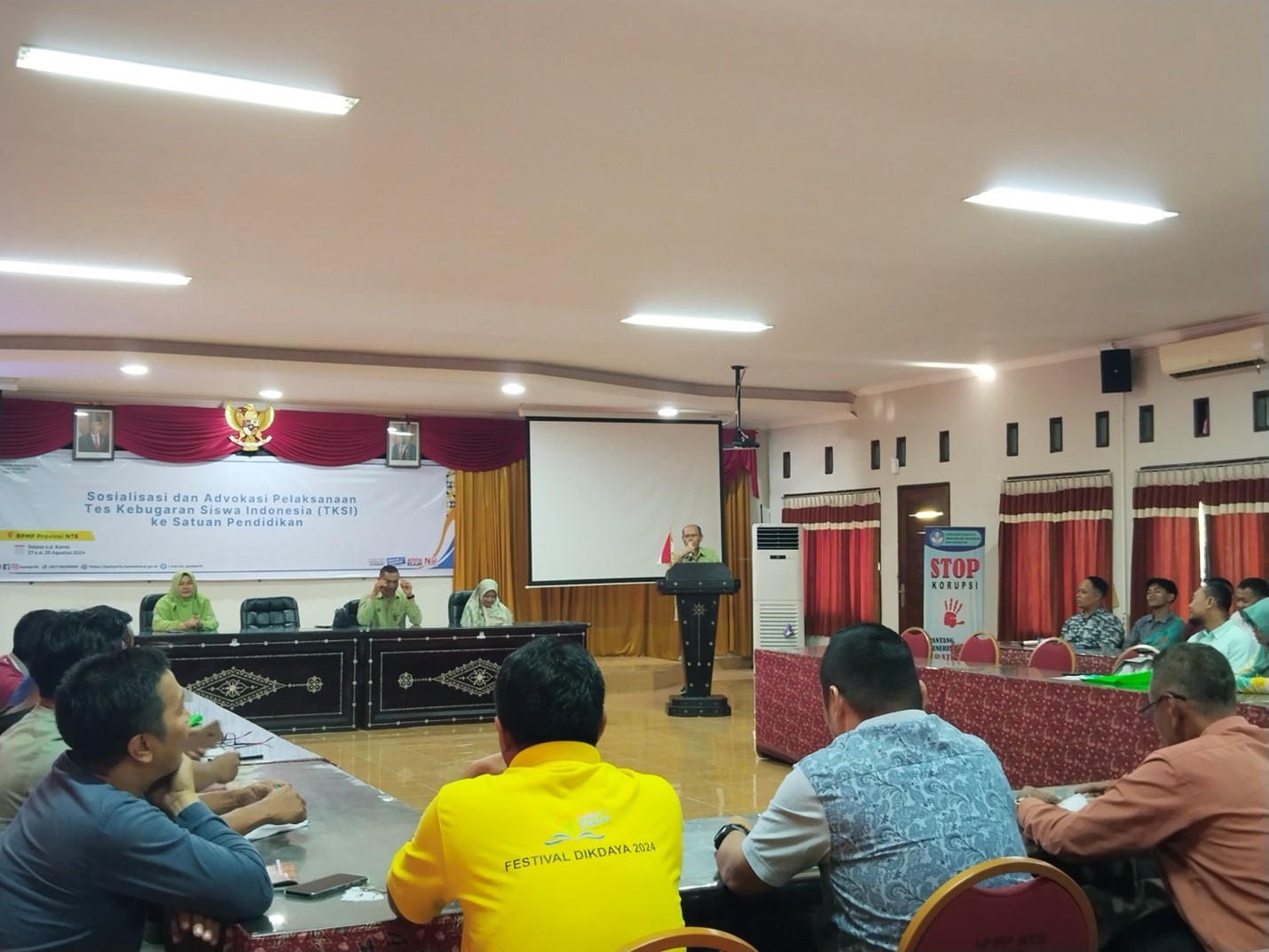 BPMP NTB Selenggarakan Sosialisasi dan Advokasi TKSI untuk Tingkatkan Kesehatan Siswa di Sekolah