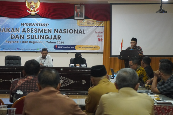 BPMP NTB Gelar Workshop untuk Meningkatkan Pemahaman Kebijakan Asesmen Nasional dan Sulingjar 2024
