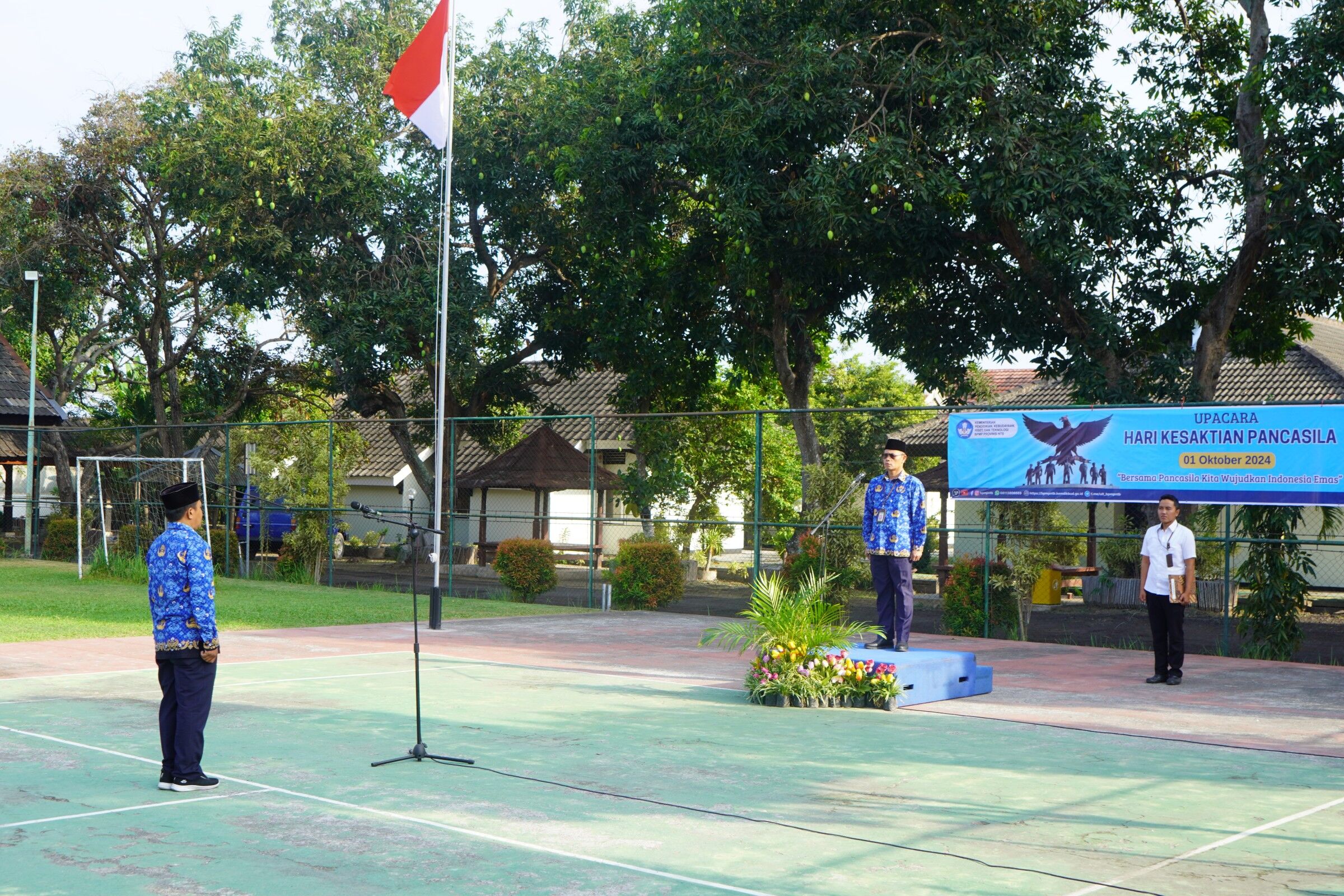 BPMP NTB Gelar Upacara Peringatan Hari Kesaktian Pancasila